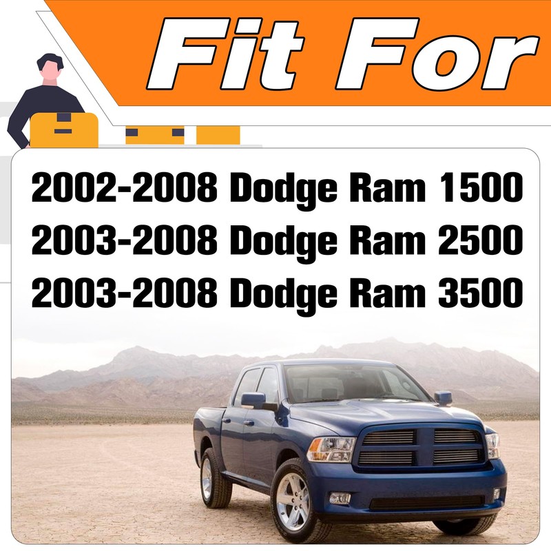 Tailgate Handle Backup Camera Compatible with Dodge RAM 1500 2500