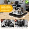 Sliding Tray for Coffee Maker, 360° Rotating Appliance Slider for