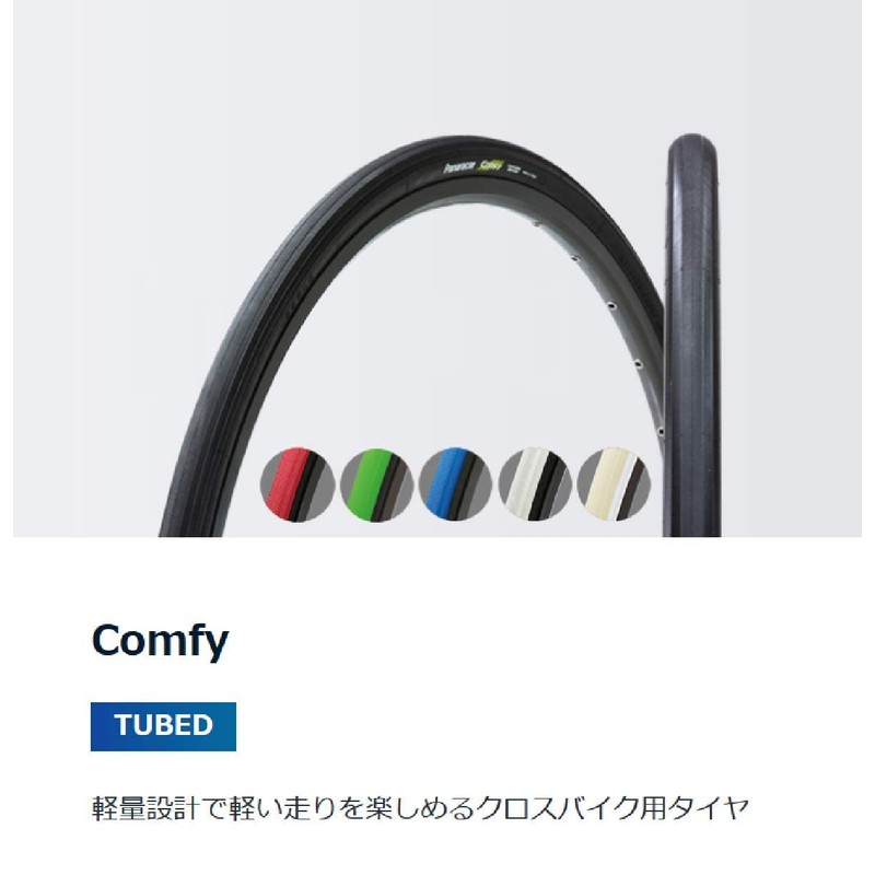 Panaracer F728-CMF-B-2P Confy, 2-Piece Set, 700 x 28C, Black, Clincher