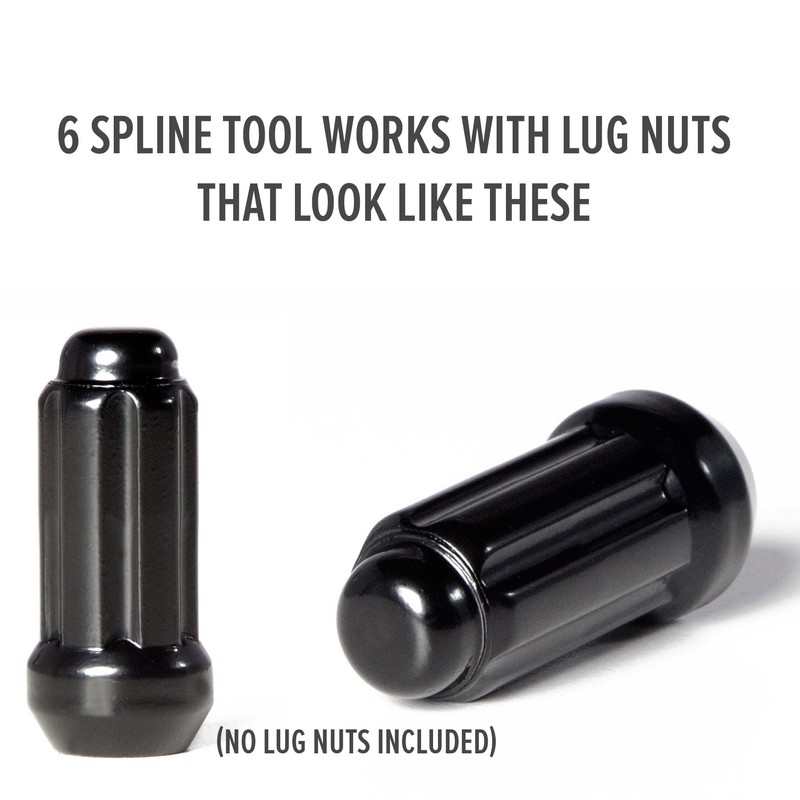 Circuit Performance Large Black 6 Point Spline Truck SUV Tool