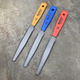 Hosco Set of 3 Double Edge Electric Guitar Nut File TL-NF3E