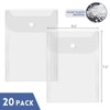 Vmiapxo 20 Pack Stamp and Die Storage Pockets, Reusable Small