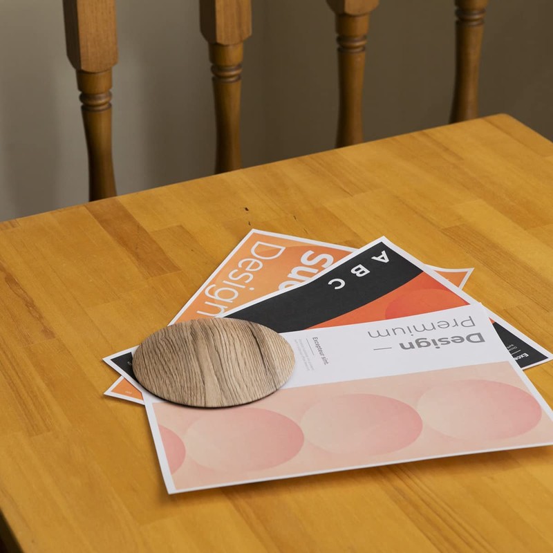 Dooralice Wood Grain Door Stopper Bordeaux Oak