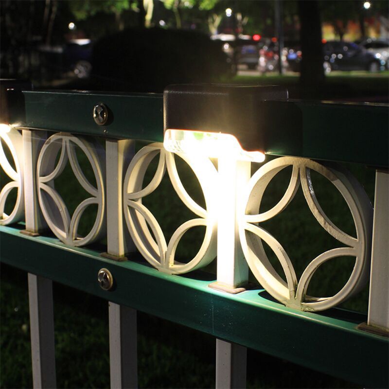 Solar Stair Lamp Landscape Courtyard Solar Light Wall Fence Lamps