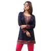 Maple Clothing Túnica corta con estampado de Kurti indio para