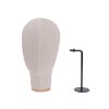ZhuoYi Unpinnable Wall Mounted Mannequin Head For Wig Hat Display