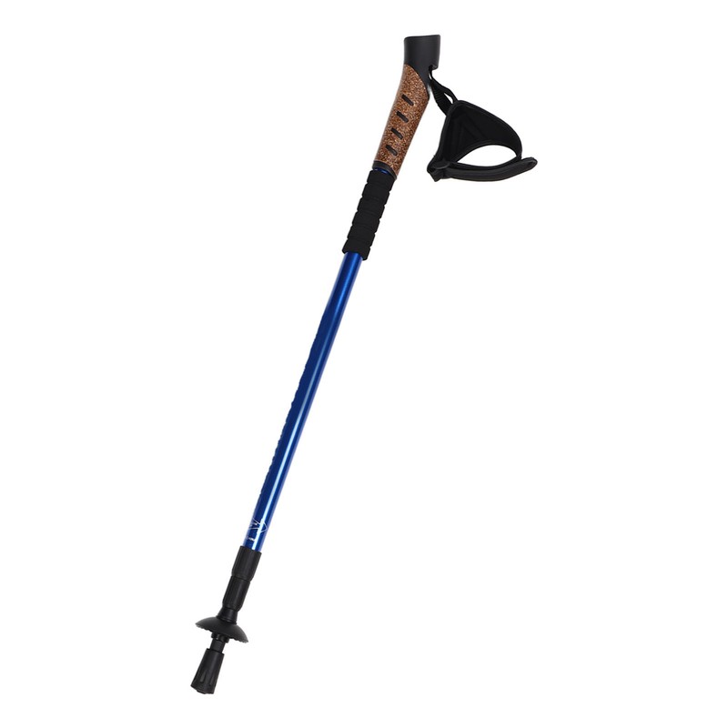 Outdoor Hiking Cane 3 Section Telescopic Walking Cane Adjustable Height