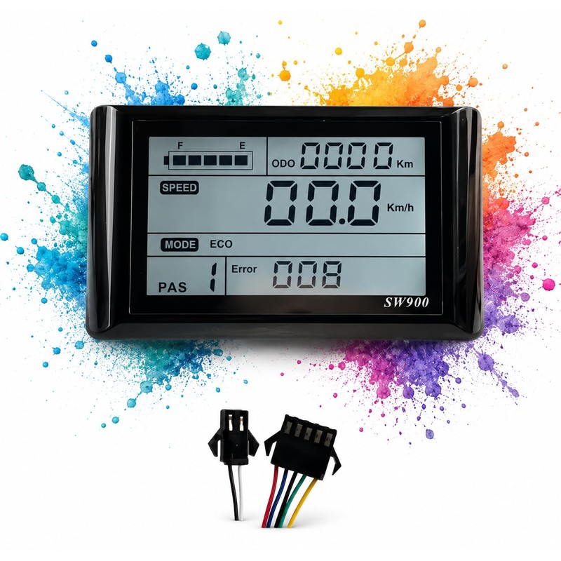 E-Bike LCD Display SW900 Model Electric Bike Screen for Ebike
