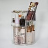 Tidyladyo 360° Rotating Makeup Organizer with Adjustable Height, Large Capacity