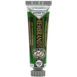 Rembrandt 15ml Artists Oil Colour - Permanent green medium - Series 3