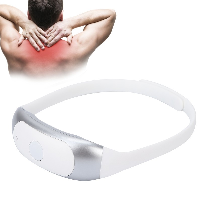 Electric Pulse Neck Massager Cordless Neck Therapy Massager Multifunctional Cervical
