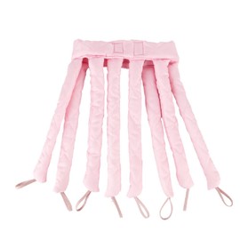 Tirdkid Pink Heatless Curling Rod Headband, 2026 New Upgraded Eight Claw Design Heatless Curler with Removable & Adjustable Heatless Curls