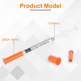 20 Pack 0.5ml Dispensing Measuring Tools, 0.29x13mm Individually Sealed, Lab Accessories, Pet Liquid Feeding Tools