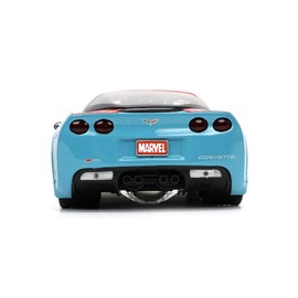 ModelToyCars 2006 Corvette Z06 w/ Doctor Strange, Comics Cars - 32115 - 1/24 Scale Diecast Car