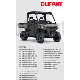 2pcs Air Filter for Can-Am Defender Traxter HD5 HD8 HD7 HD9 HD10 Maverick Sport 1000 Maverick Trail 1000 700 800 800R Commander 700 715900394 Olifant