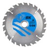 OX Wood Cutting Thin Kerf Circular Saw Blade 165/20mm, 24