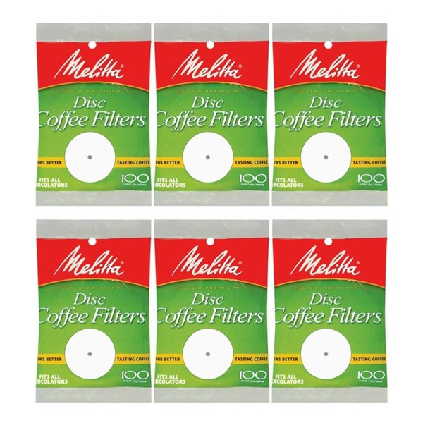 100-Pack Disc Coffee Filters