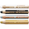 STABILO Multi-talented Pencil woody 3-in-1 - Pack of 4 -
