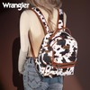 Wrangler Medium Cow Print Backpack Cute Daypacks Bookbag Purse for
