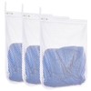 3 pcs Durable Honeycomb Mesh Laundry Bags for Delicates 12"
