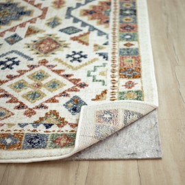 Mohawk Home 10' x 14' 1/2 Rug Pad 100% Felt Protective Cushion, Premium Comfort Underfoot – Safe for All Floors