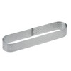 De Buyer 3099.40 Perforated Oblong Pastry Mould with Rounded Edges