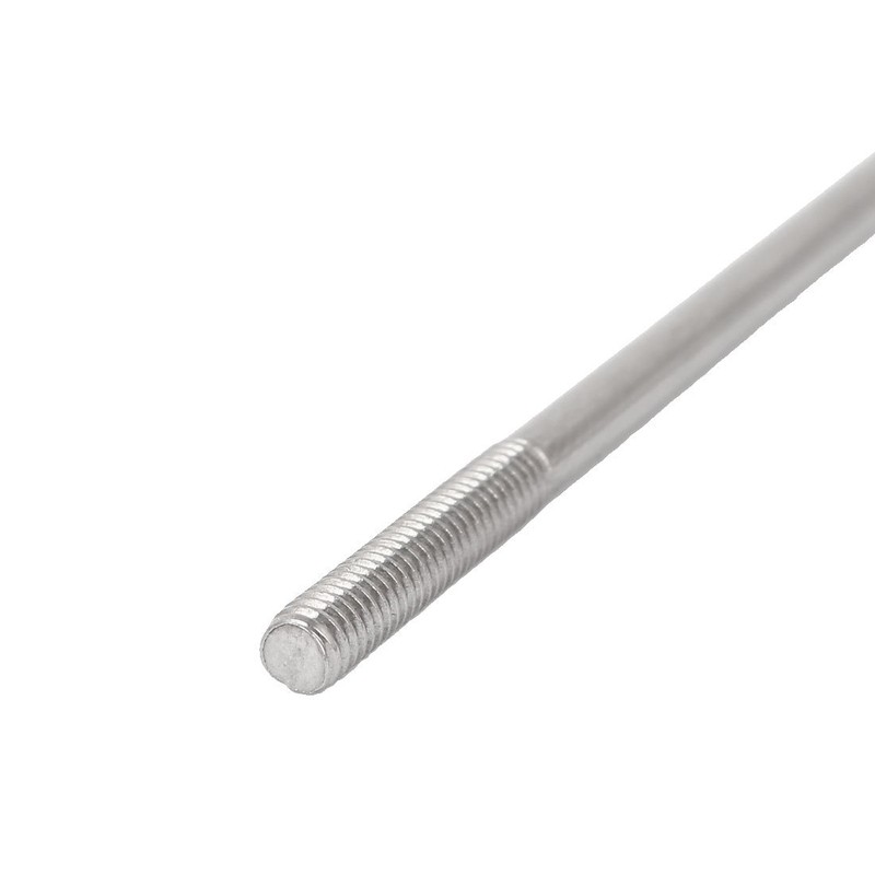 Sourcingmap M4x80mm 304 Stainless Steel Double End Threaded Stud Screw