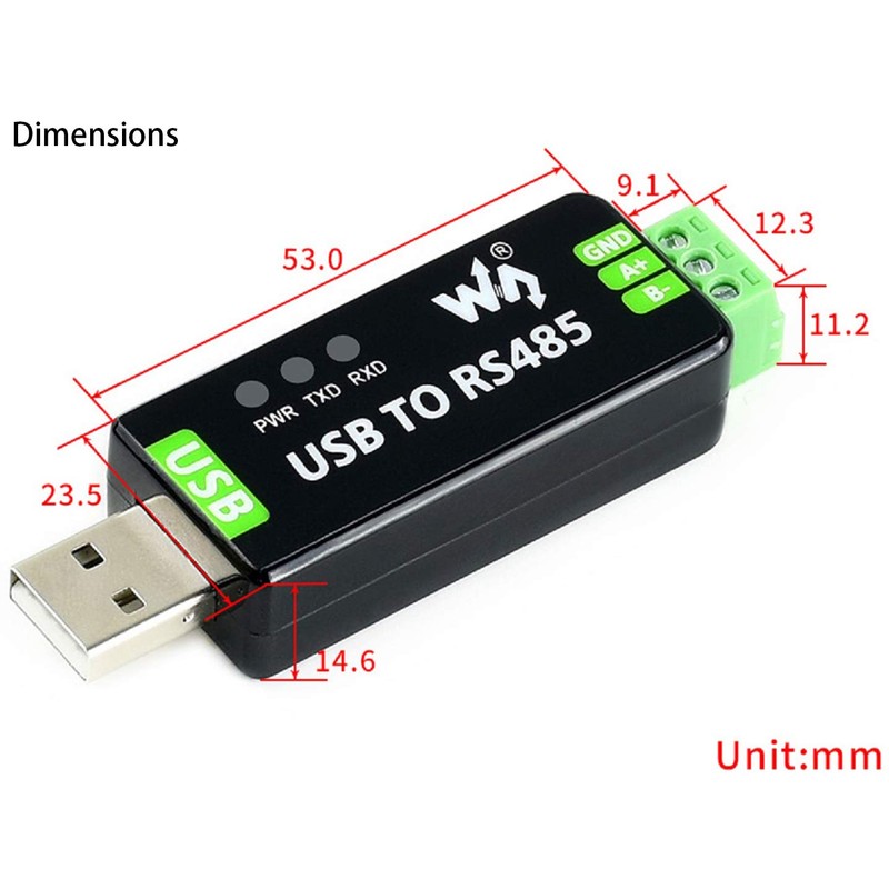 USB to RS485 Converter Industrial Adapter Original FT232RL and SP485EEN