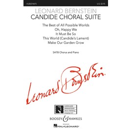 Candide Choral Suite: mixed choir (SATB) and piano. Partition de chœur.