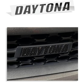 Daytona Grille Emblem Overlay Decal Sticker - 2017-2023 Charger Daytona - (Color: Carbon Fiber)