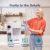 Bluevua RO100ROPOT Reverse Osmosis System Replacement Water Tank