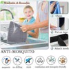 Fly Screen Window for Windows 60 x 110 cm Black