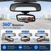 360° Adjustable Blind Spot Mirror for Cars – Wide-Angle Convex