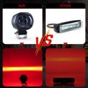 eTzone LED Forklift Light 1000LM Red Warehouse Pedestrian Safety Light