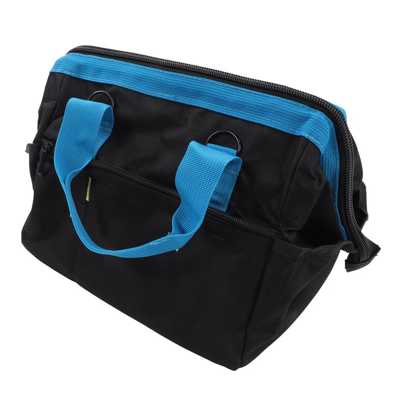 Tool Bag Wide Mouth Large Capacity Waterproof Handbag Oxford Cloth