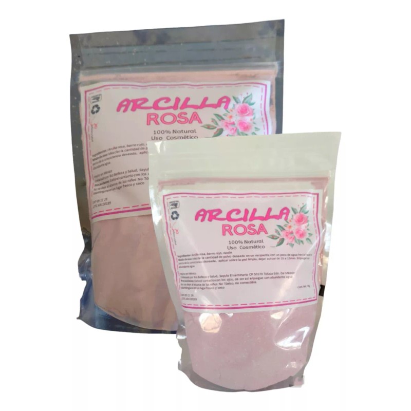 Bio Belleza y Salud Arcilla Rosa Caolin Kaolin Mascarillas 1