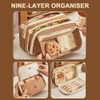 HASAIKA® Schulsachen Pencil Case, Multi-layer Cute Pencil Case, Pencil Case,