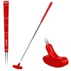 Crestgolf Mini Rubber Golf Putters (red, 31inch)