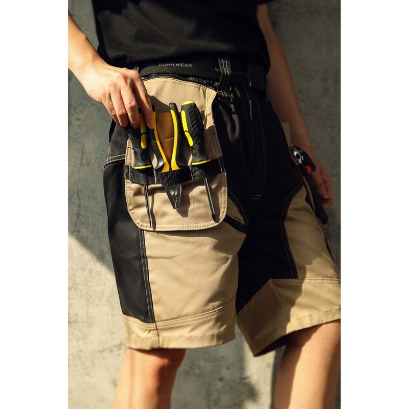 WORK IDEA Builder Work Shorts for Men - Durable Summer