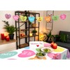 2Pcs Valentines Day Tablecloth Decorations 60x84 Inch: Candy Heart Table