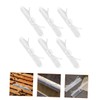 CIYODO 6pcs Clear Reusable Hive Beetle Traps Baitable Beetle Collecting