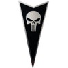 Pontiac GTO 04-06 Rear Badge Emblem Punisher Black