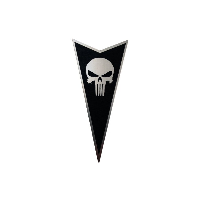 Pontiac GTO 04-06 Rear Badge Emblem Punisher Black