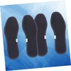 Gatuida 6pairs Bamboo Charcoal Insoles for Sports Shoes Odor-absorbing Foot