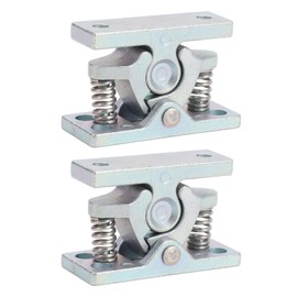 1 Pair Double Roller Catch Heavy Duty Spring Loaded Door Easy Lock Stop Catch Zinc Alloy for Boat RV Trailer Yachts