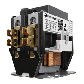 2 Pole, 30 Amp, 120V Coil, Definite Purpose Contactor, Line & Load Lugs, UL Recognized DP Contactor & UL Approved for use with A2L Refrigerants, Brand: CONTROLGEAR
