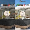 iBirdie Outdoor Waterproof Rectangular Hot Tub Cover 85 x 73