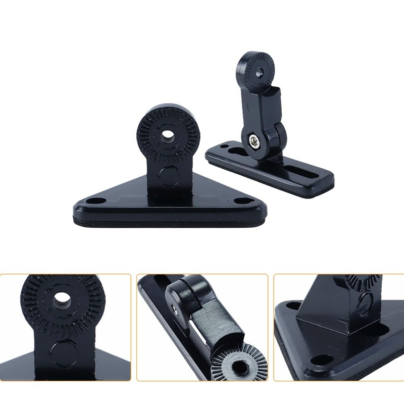 Gorise Pack of 2 Universal Speaker Wall Mounts for Small