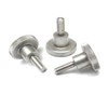 Knurled Bolt Screw Thumb Type Stainless Steel Hand Grip Knob
