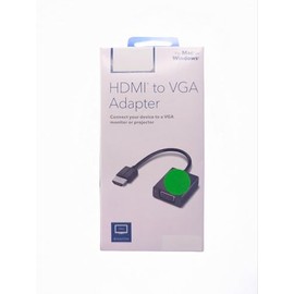 HDMI to VGA Adapter, Black - Connect HDMI Devices to VGA Displays